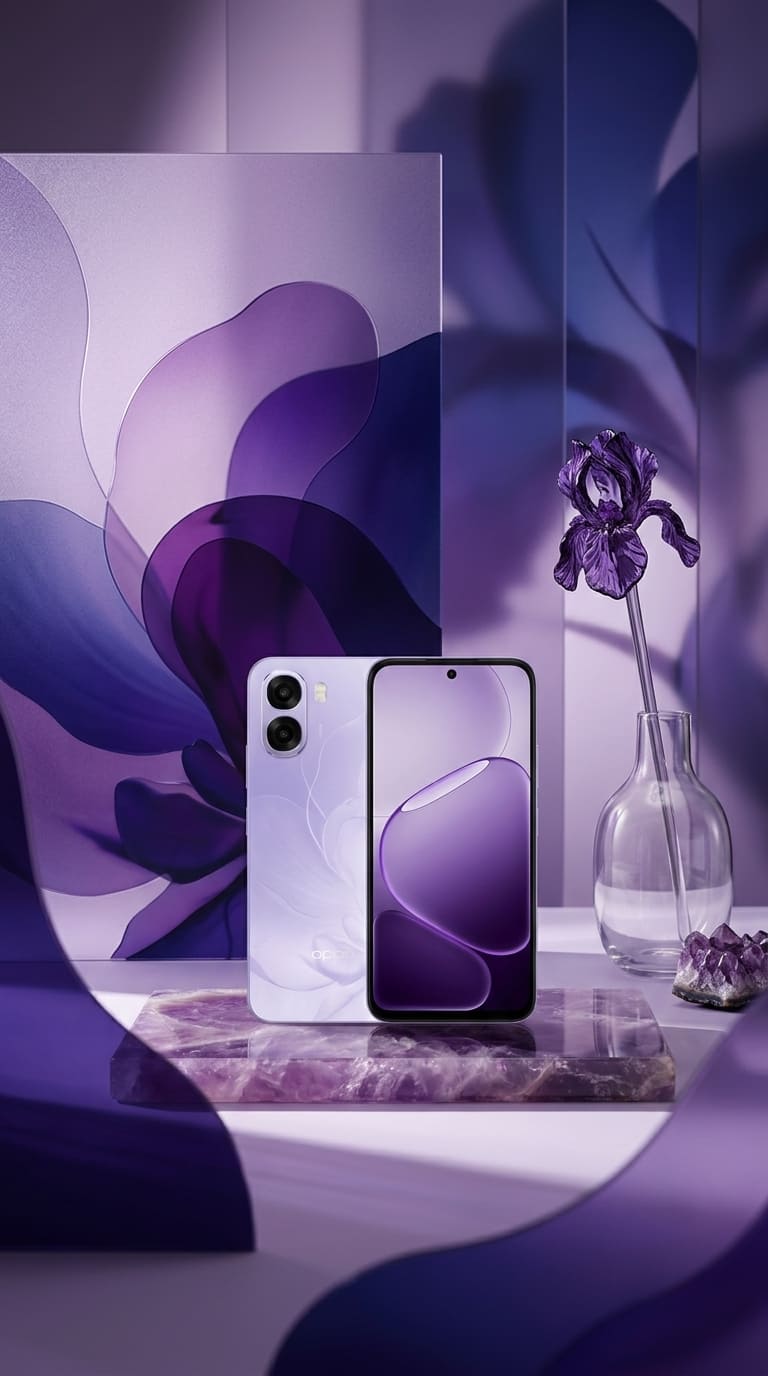 hp oppo a6x violet purple libracell cirebon