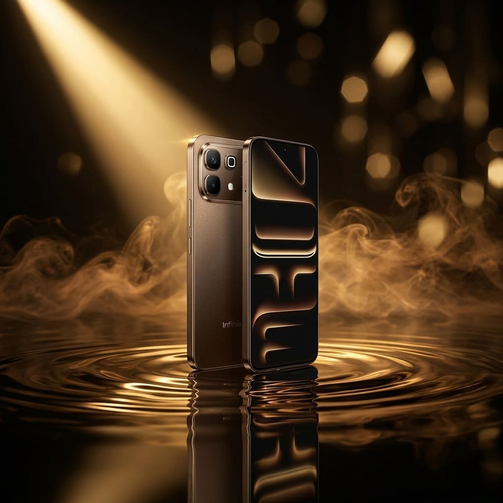 infinix note 60 5g brown libracell